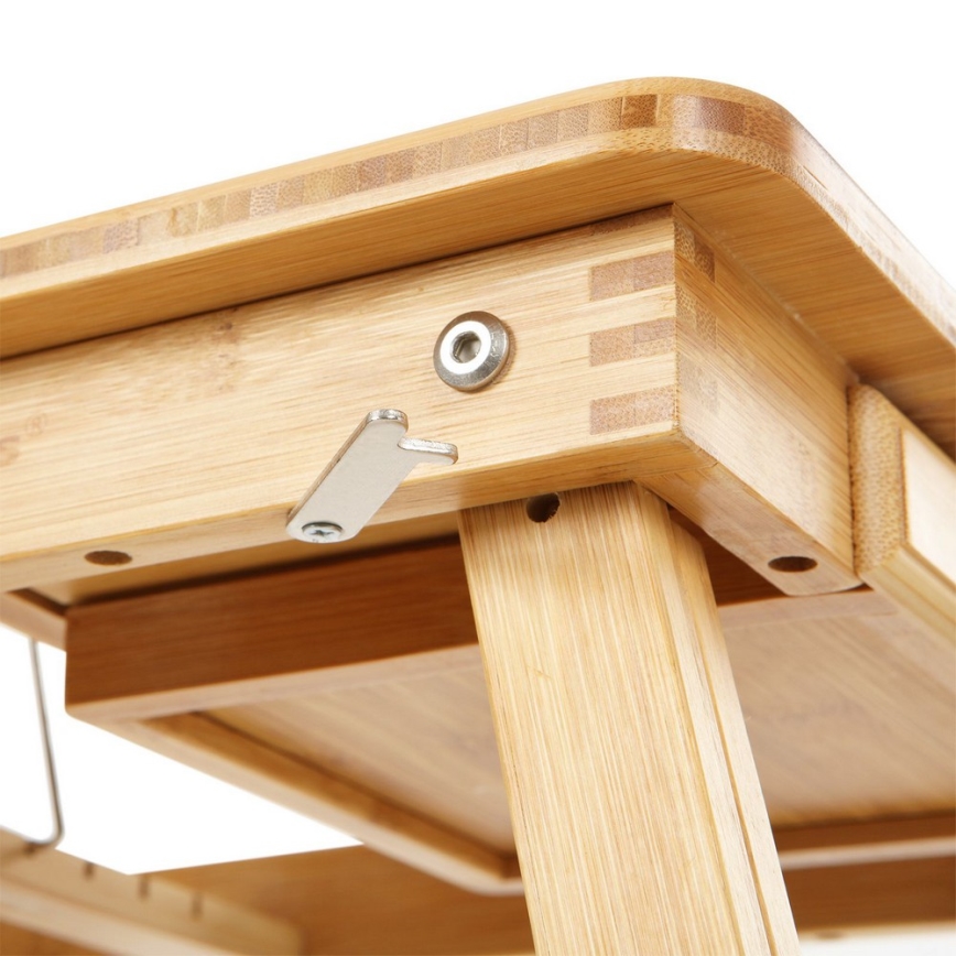 Table d'ordinateur réglable pour lit LAT marron