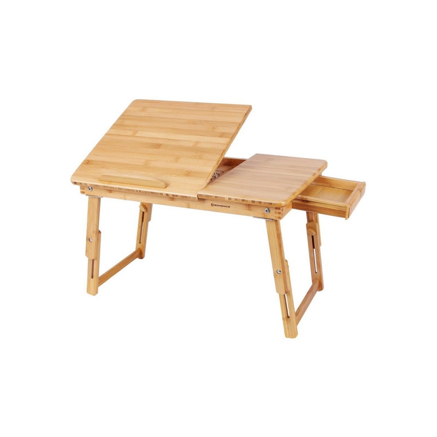Table d'ordinateur réglable pour lit LAT marron