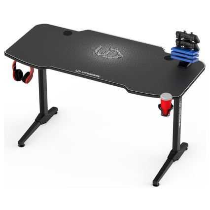 Table gaming 140 x 66 cm noire