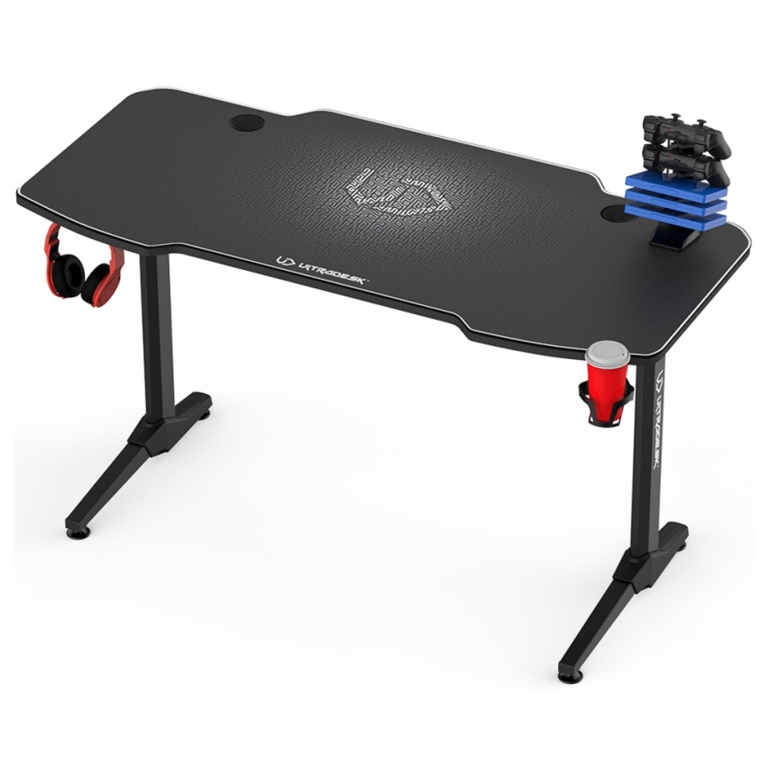 Table gaming 140 x 66 cm noire