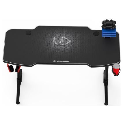 Table gaming 140 x 66 cm noire