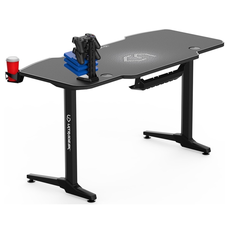 Table gaming 140 x 66 cm noire
