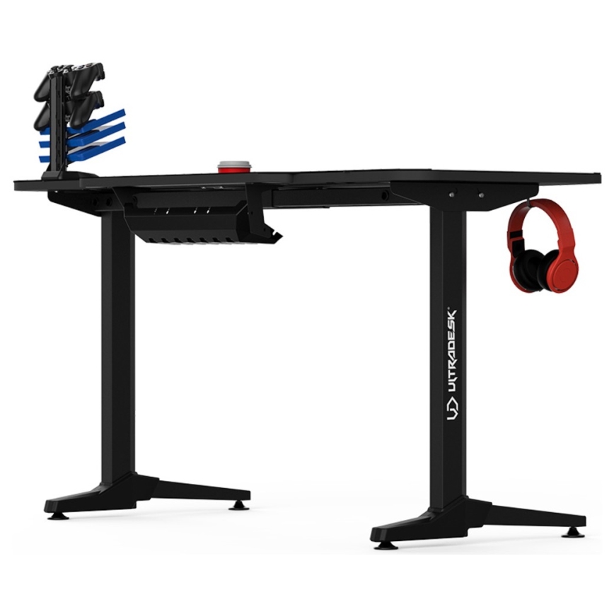 Table gaming 140 x 66 cm noire