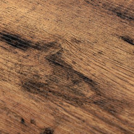 Table haute BARTIS marron/noir