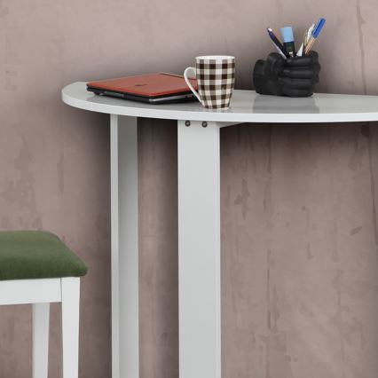 Table MIDDLE 77x106 cm blanche