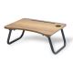 Table pour lit SEHPA 20x60 cm bouleau marron/noire