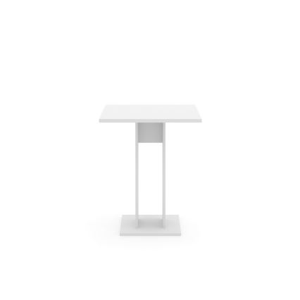 Table STRAPO 68 x 68 cm blanche