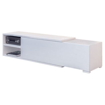 Table TV CLIF 40x180 cm blanc