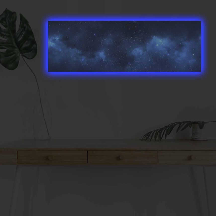 Tableau lumineux décoratif LED/1x9V 6LR61