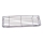 Tablette murale de douche 12x40 cm chrome brillant