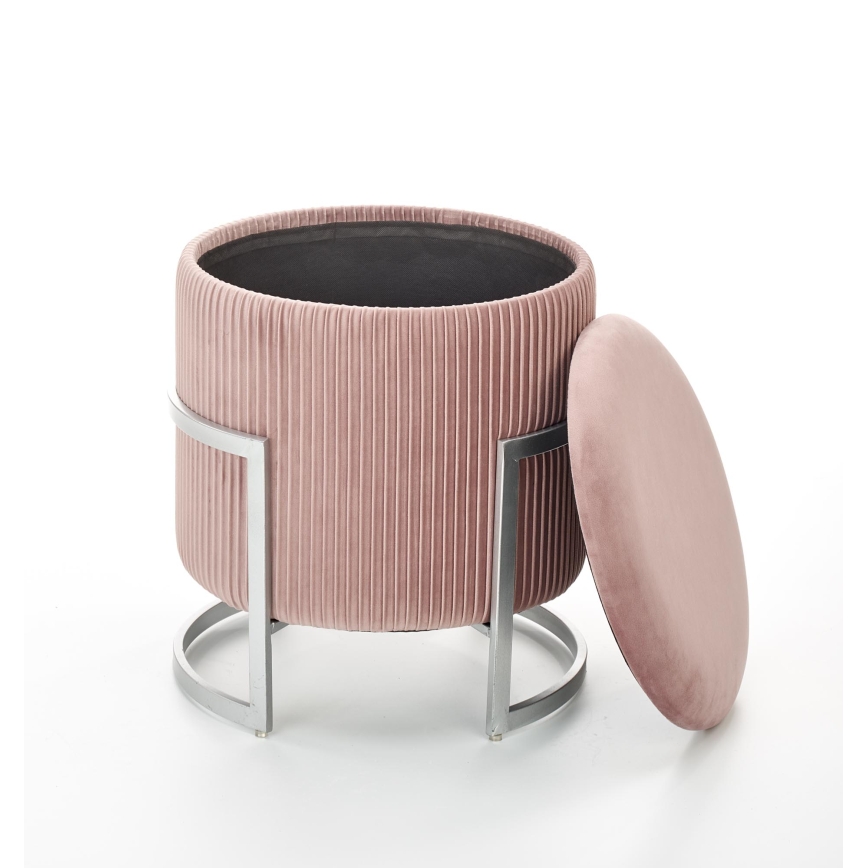 Tabouret CRICKET Ø 40 cm rose