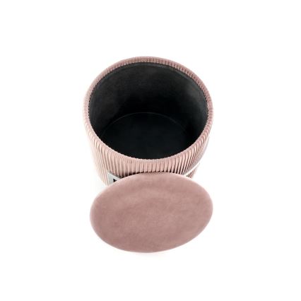 Tabouret CRICKET Ø 40 cm rose