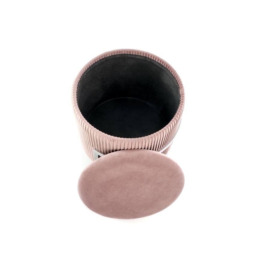 Tabouret CRICKET Ø 40 cm rose