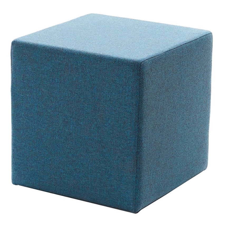 Tabouret CUBI 40 x 40 cm bleu