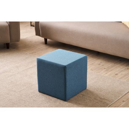 Tabouret CUBI 40 x 40 cm bleu
