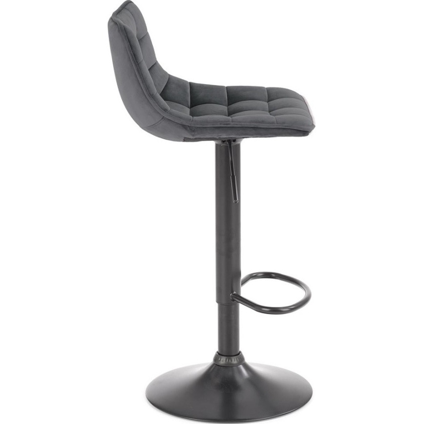 Tabouret de bar 106x43 cm anthracite