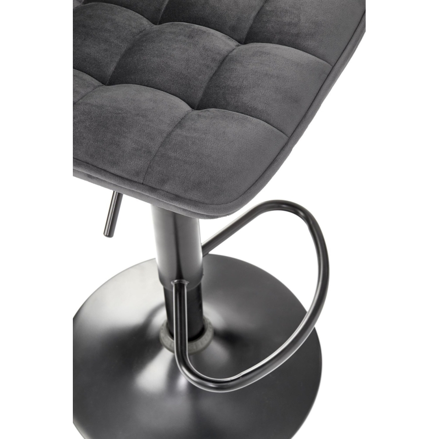 Tabouret de bar 106x43 cm anthracite