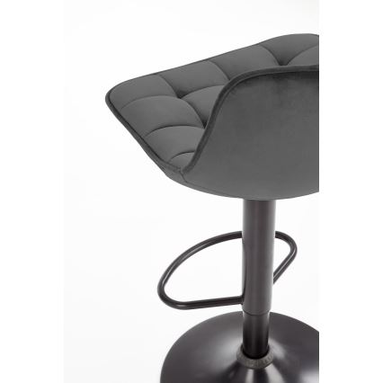 Tabouret de bar 106x43 cm anthracite