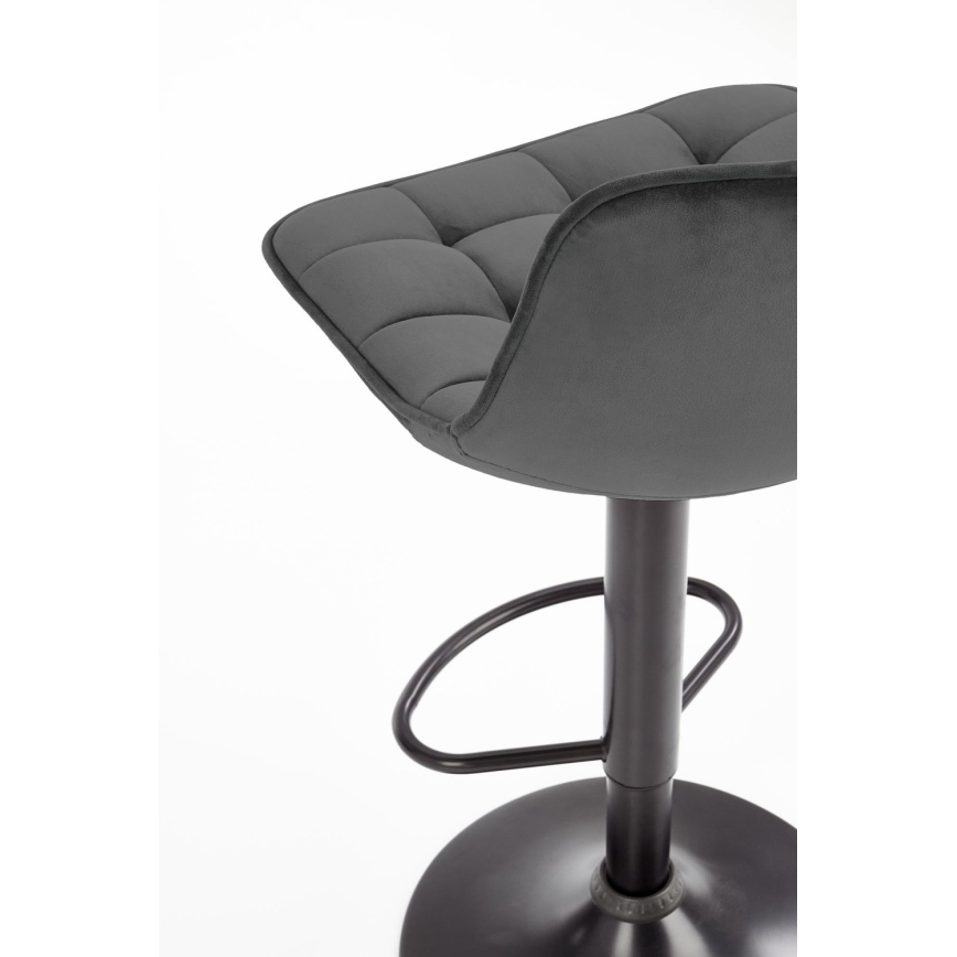 Tabouret de bar 106x43 cm anthracite