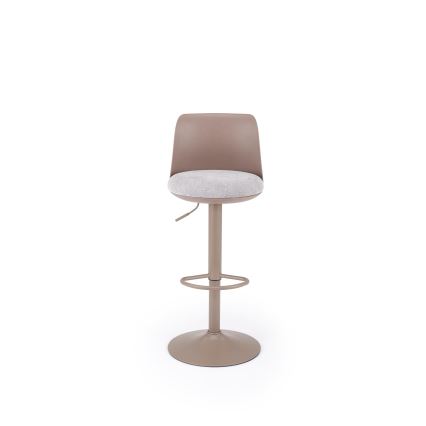 Tabouret de bar RENO marron/gris