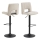 Tabouret de bar SERENA 1 pcs beige