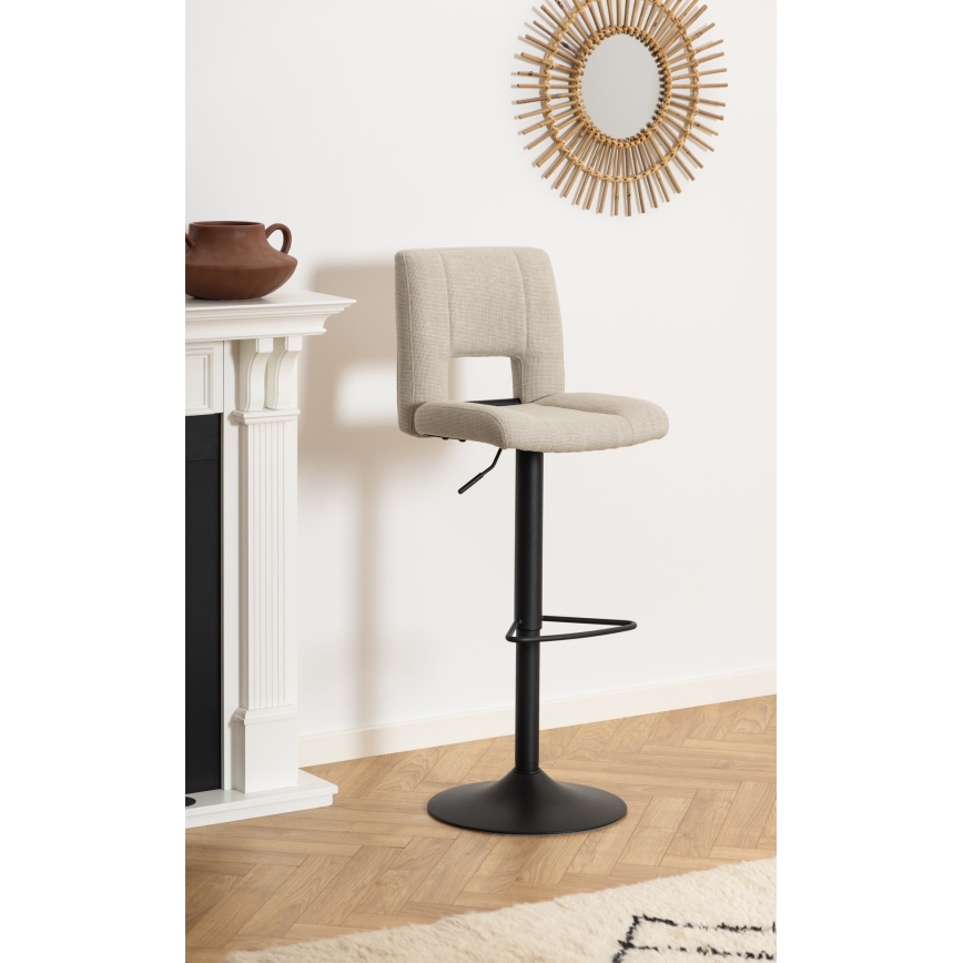 Tabouret de bar SERENA 1 pcs beige