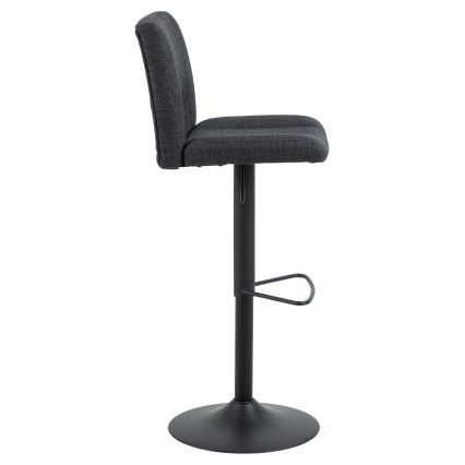 Tabouret de bar SERENA 1 pcs gris foncé