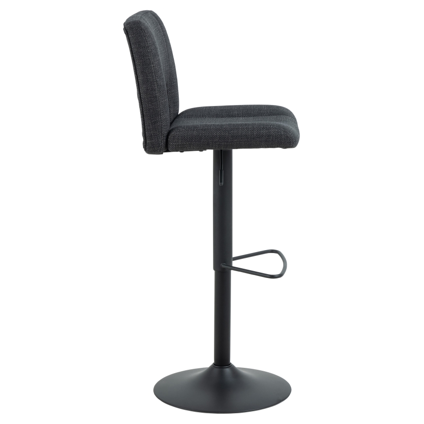 Tabouret de bar SERENA 1 pcs gris foncé