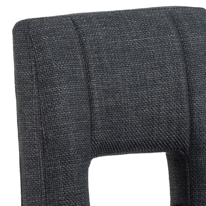Tabouret de bar SERENA 1 pcs gris foncé