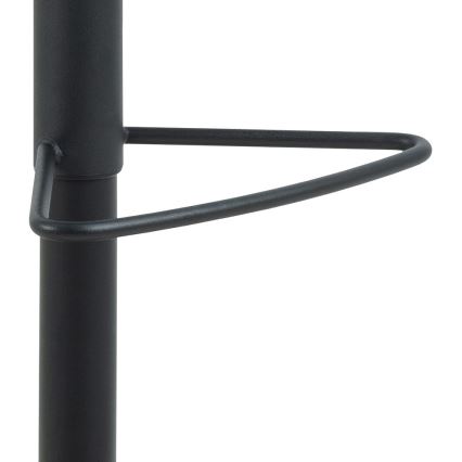 Tabouret de bar SERENA 1 pcs gris foncé