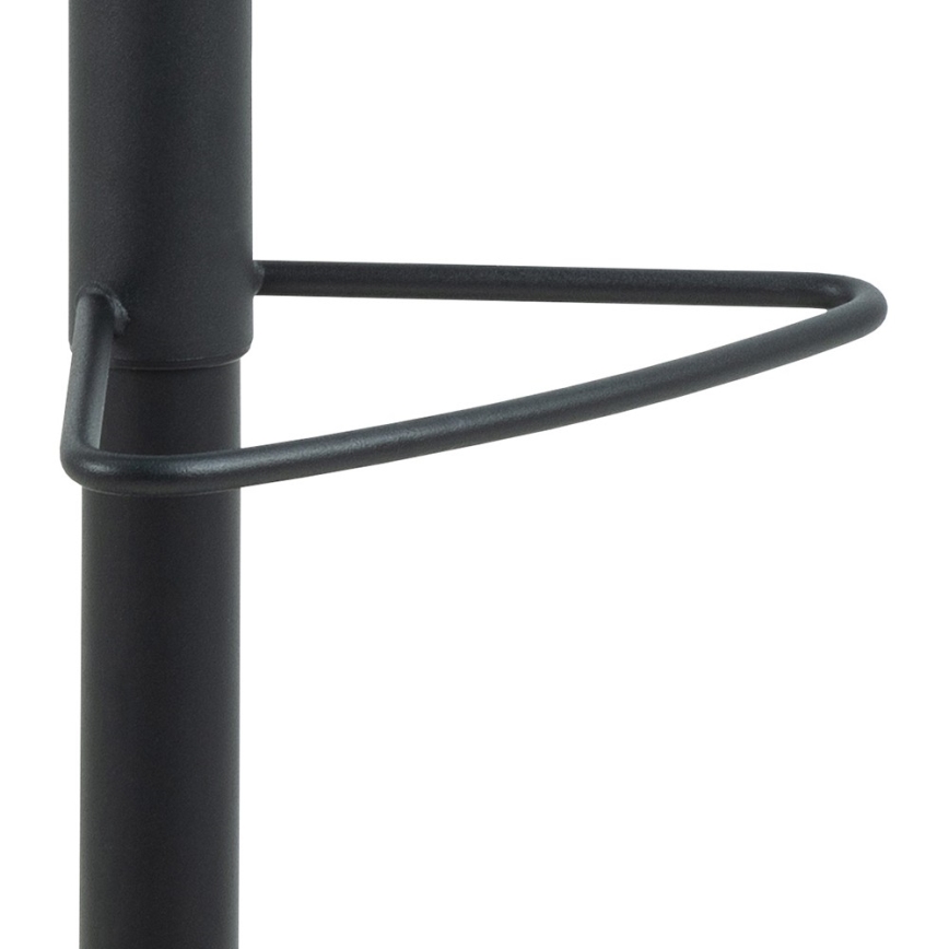Tabouret de bar SERENA 1 pcs gris foncé