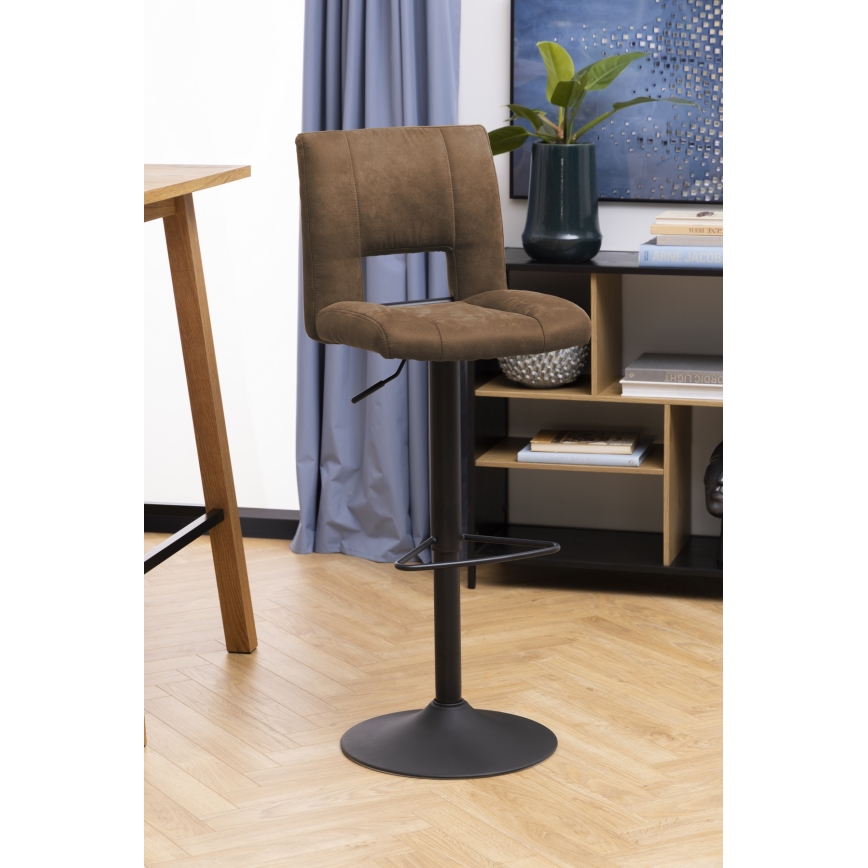 Tabouret de bar SERENA 1 pcs marron clair