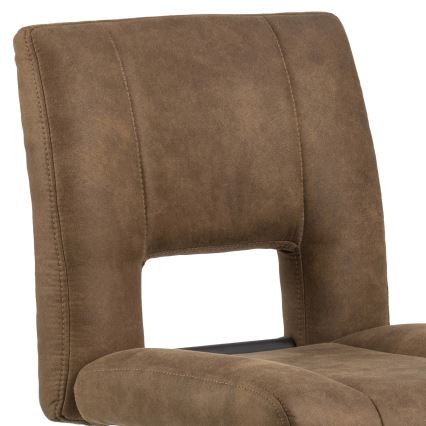 Tabouret de bar SERENA 1 pcs marron clair