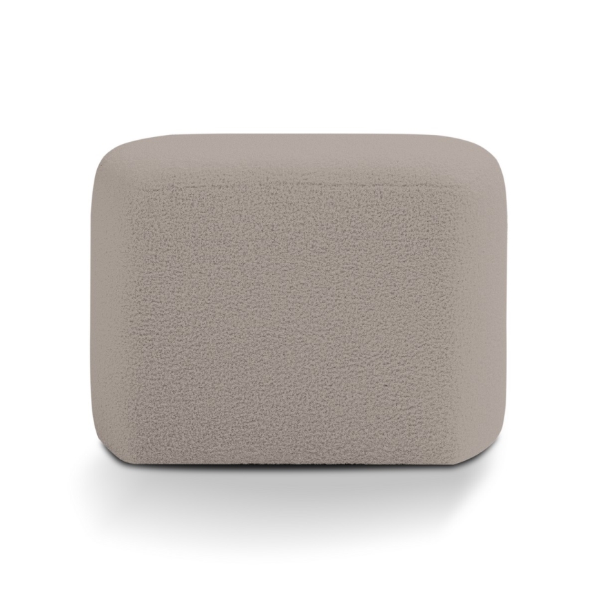 Pouf design ESTRELA 43x63 cm beige