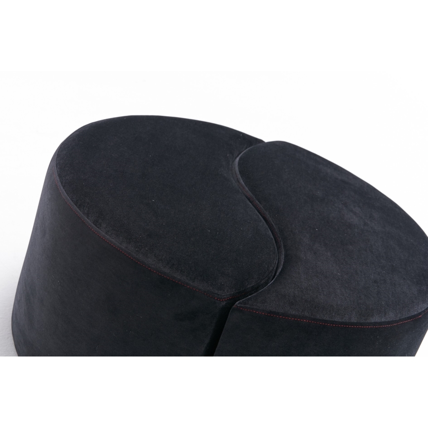 Tabouret JING Ø 80 cm anthracite