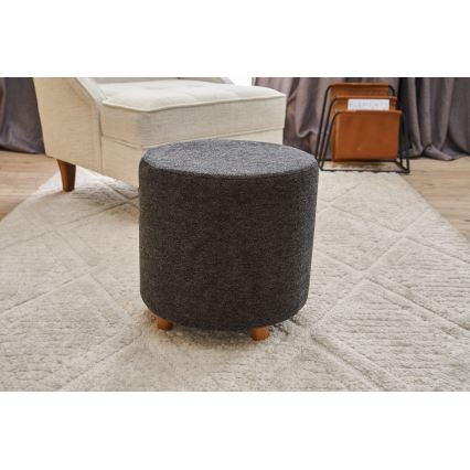 Tabouret KIMA Ø 40 cm anthracite
