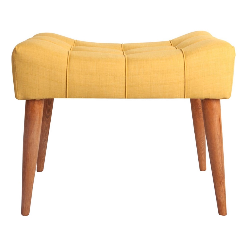 Tabouret LUMI 40x58 cm jaune