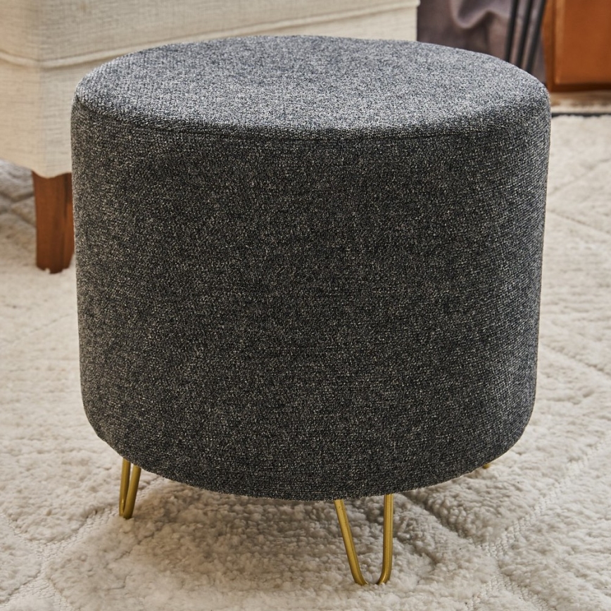 Tabouret NANI Ø 40 cm anthracite