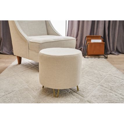 Tabouret NANI Ø 40 cm crème