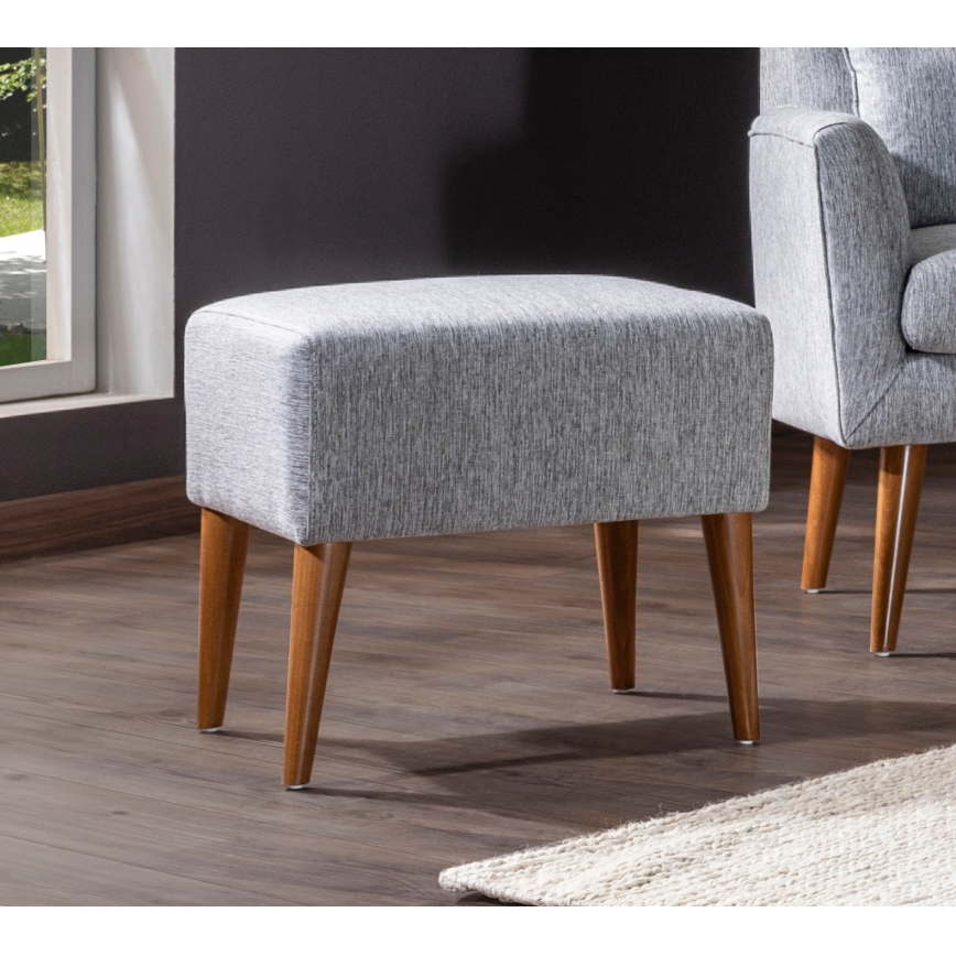 Tabouret NIMO 46x50 cm gris