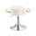 Tabouret NUBE Ø 38,5 cm blanc