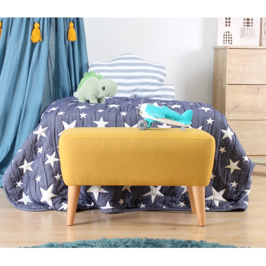 Tabouret PIXI 32 x 61 cm jaune