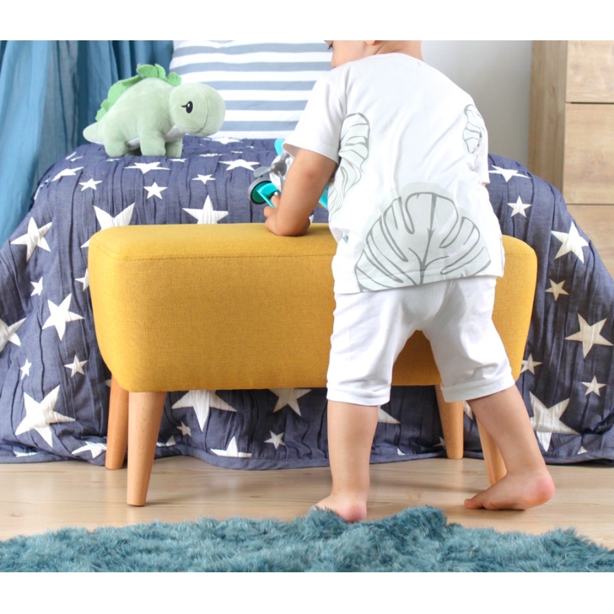 Tabouret PIXI 32 x 61 cm jaune