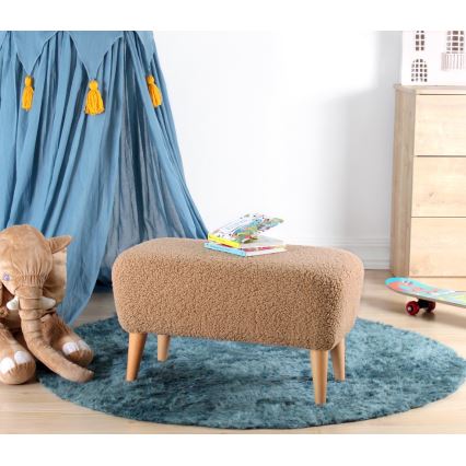 Tabouret PIXI 32×61 cm marron