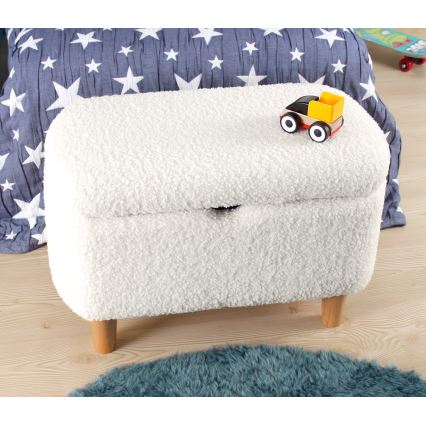 Tabouret PIXI 37 x 61 cm blanc