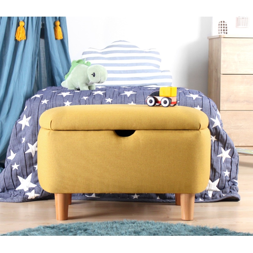Tabouret PIXI 37x61 cm jaune