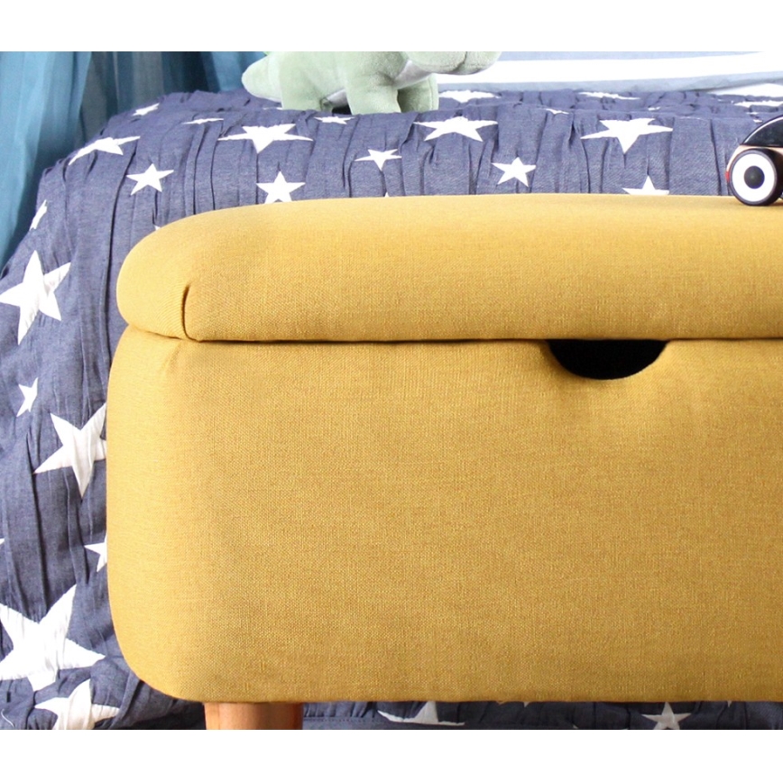 Tabouret PIXI 37x61 cm jaune