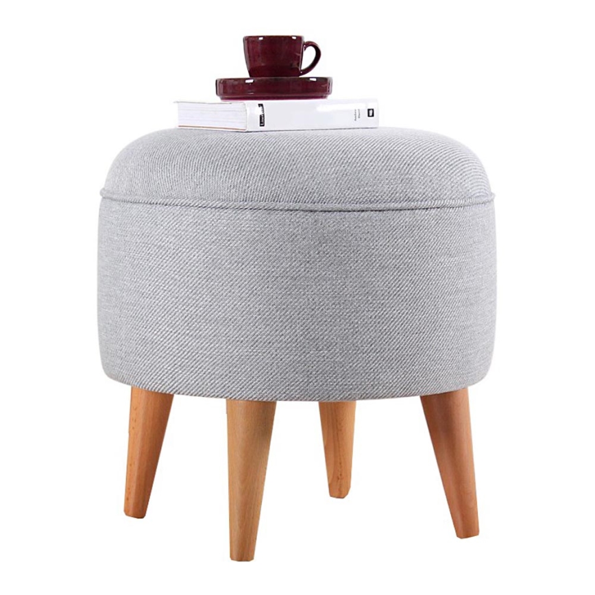 Tabouret PIXI Ø 40 cm, gris