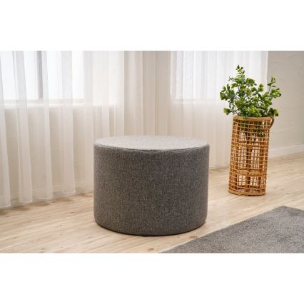 Tabouret RABO Ø 58 cm gris