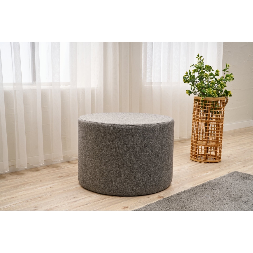 Tabouret RABO Ø 58 cm gris